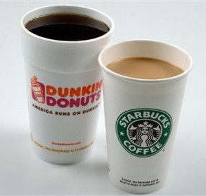 Dunkin vs Starbucks
