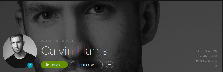 calvinharrisspotify