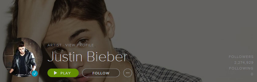 justinbieberspotify