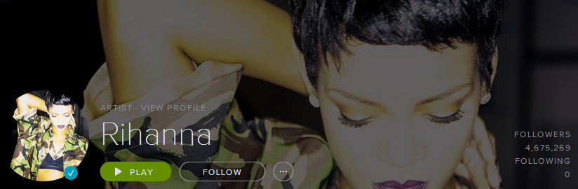 rihannaspotify