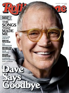 Dave Letterman on the Rolling Stone cover 2015