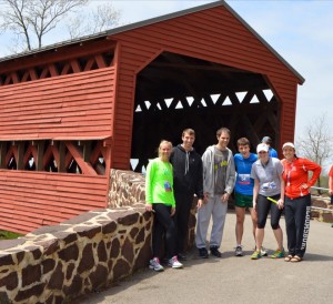 The most famous covered bridge in Pa.  George Washington built it.