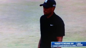 Tiger Woods at US Open