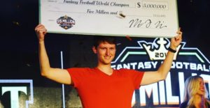 Just a 5 million dollar payday and he enters a $20 contest.